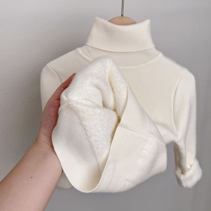 LUMI - Fleece-Lined Knit Sweater