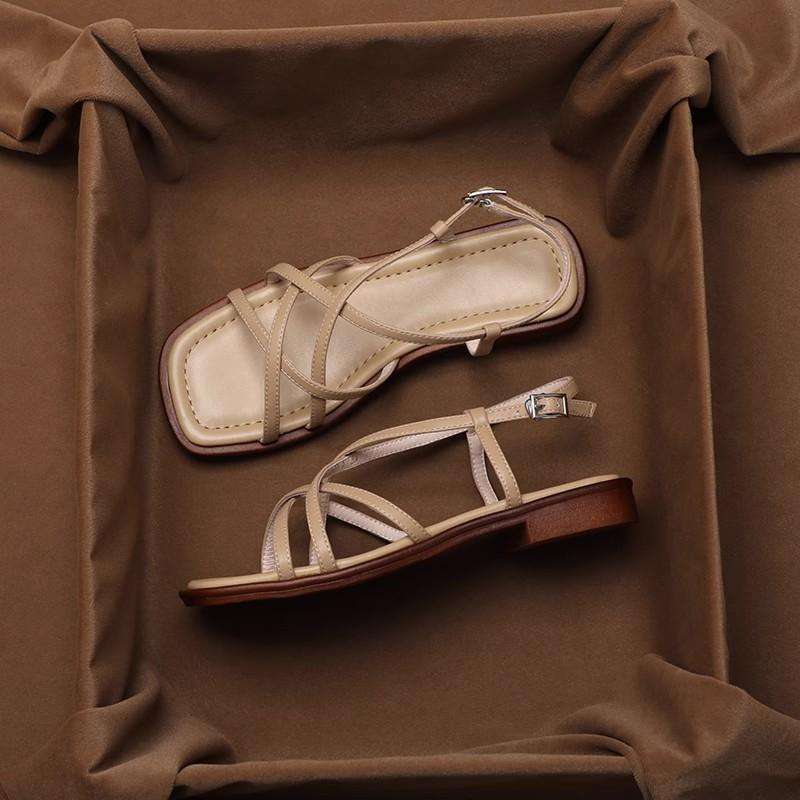 Vittoria Strap Sandals | Orthopedic Cushioned, Vegan Leather