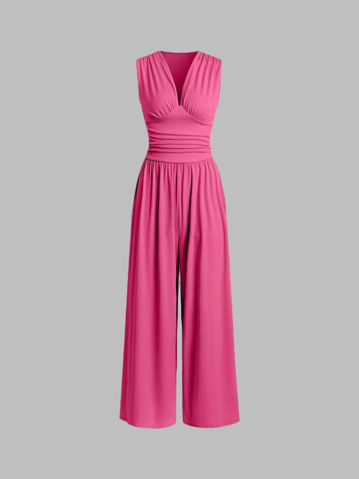 Elira™ Elegant Wide-Leg Jumpsuit | Effortless One-Piece Style