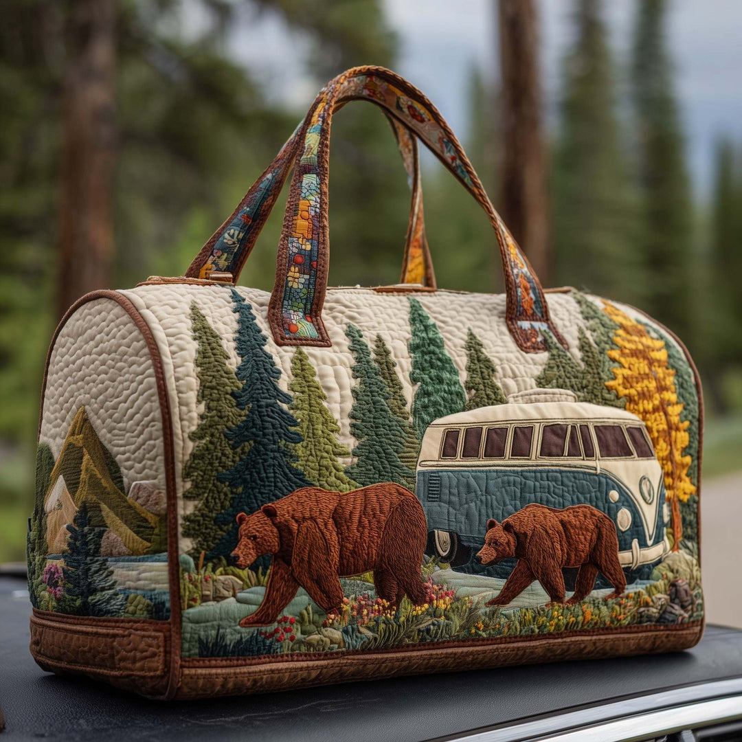 Wild Escape Quilted Duffle Bag