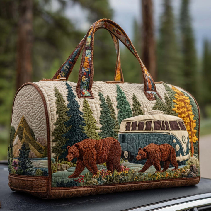 Wild Escape Quilted Duffle Bag