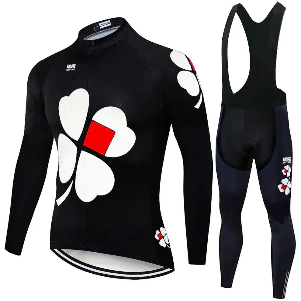 FDJ | Professional long-sleeve cycling kit