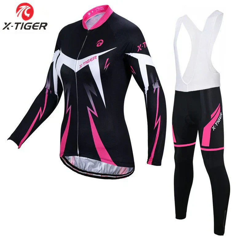X-Tiger | Women's Long-Sleeve Cycling Kit