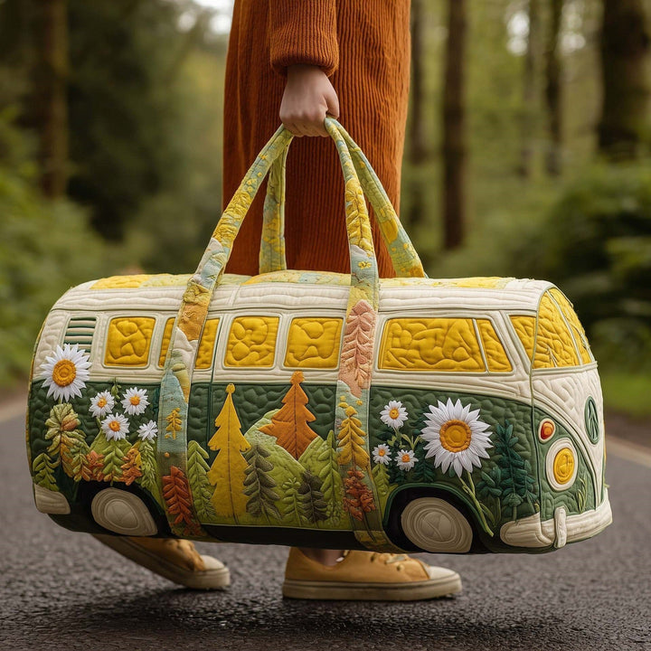 Hippie Box Quilted Travel Bag