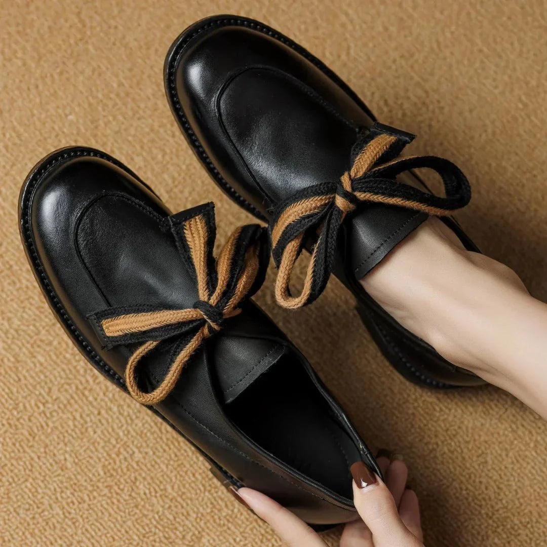Heather | Leather Loafers