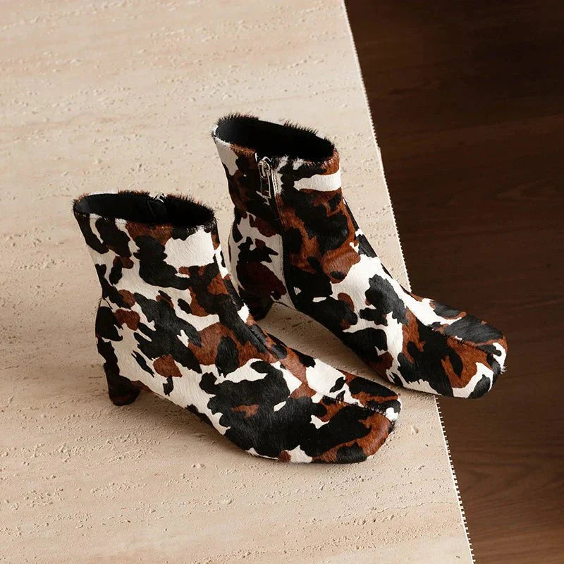 Anke | Sutton Calf Hair Ankle Boots