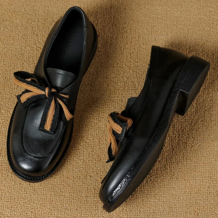 Heather | Leather Loafers