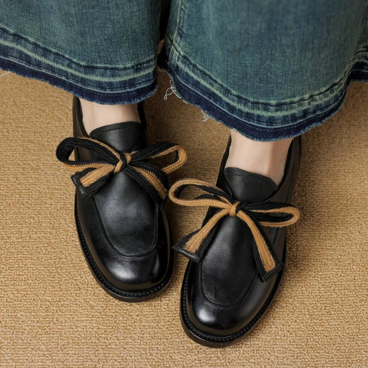 Heather | Leather Loafers
