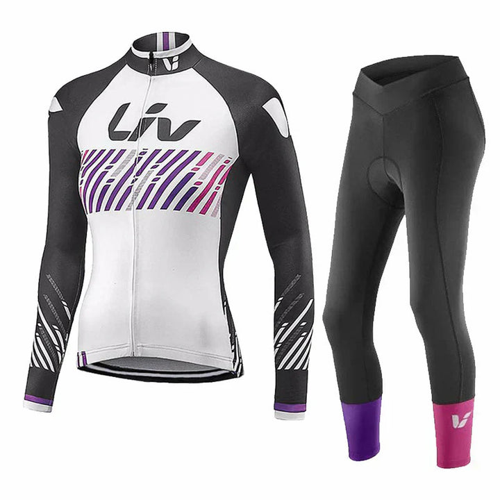 LIV 2K24 | PRO women's winter cycling clothing set