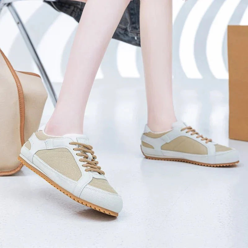 Evienne | Leather Trainers