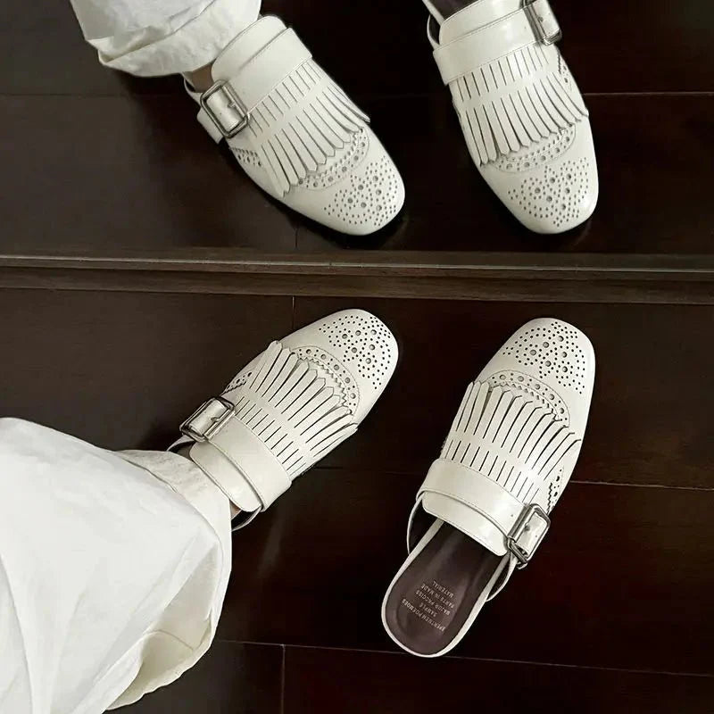 Winslow | Fringe Leather Loafers