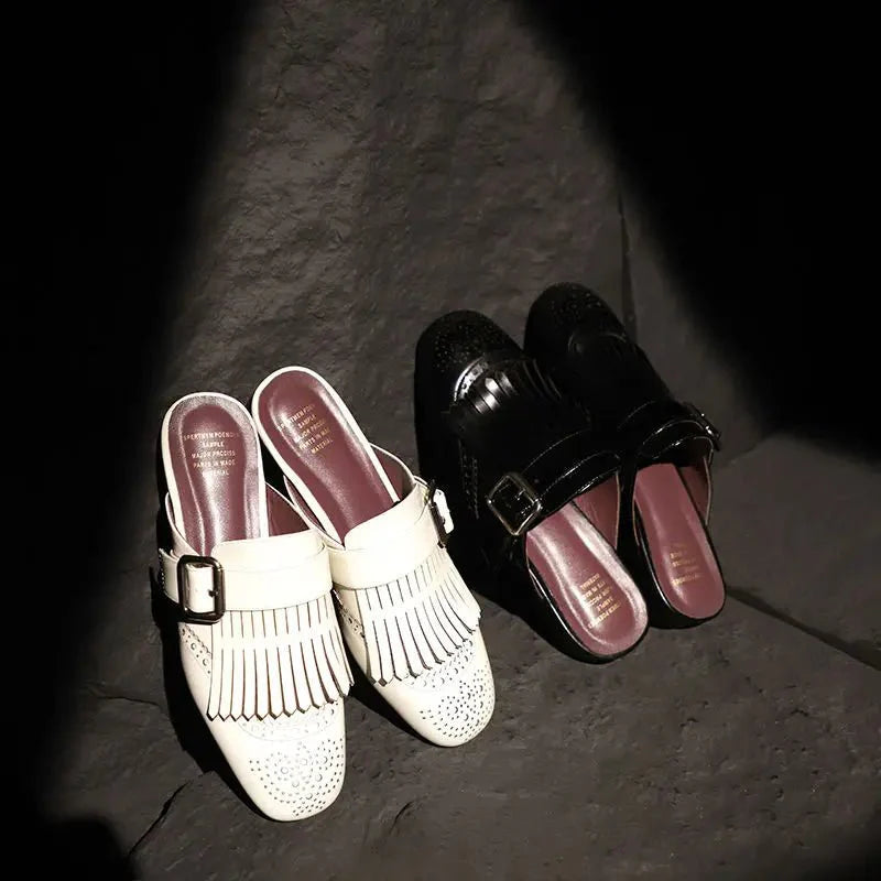 Winslow | Fringe Leather Loafers