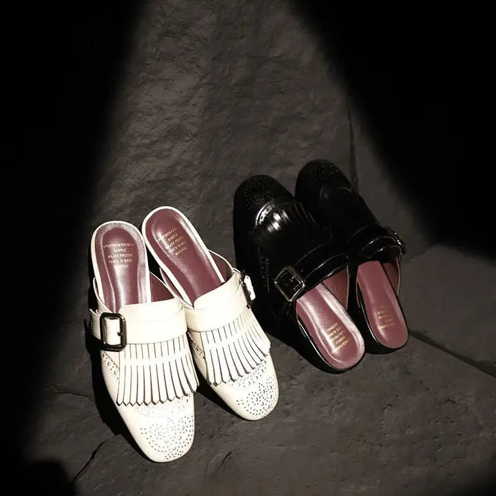 Winslow | Fringe Leather Loafers