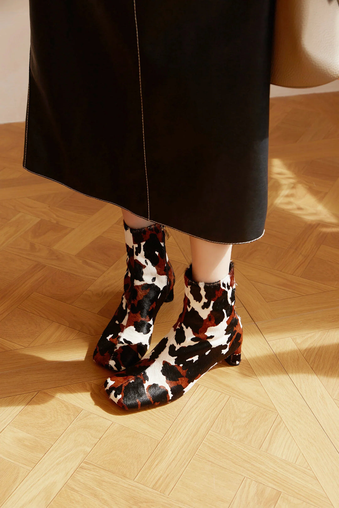 Anke | Sutton Calf Hair Ankle Boots