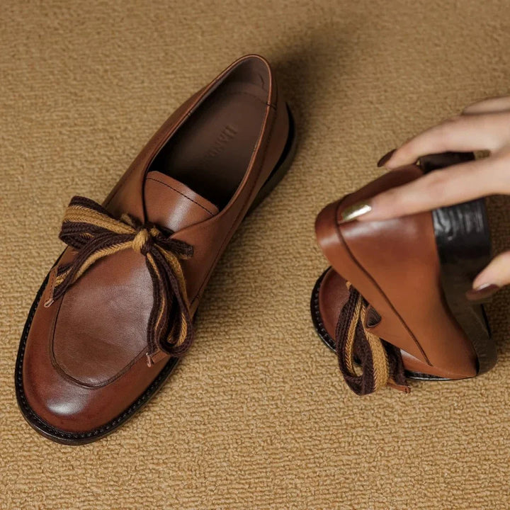 Heather | Leather Loafers