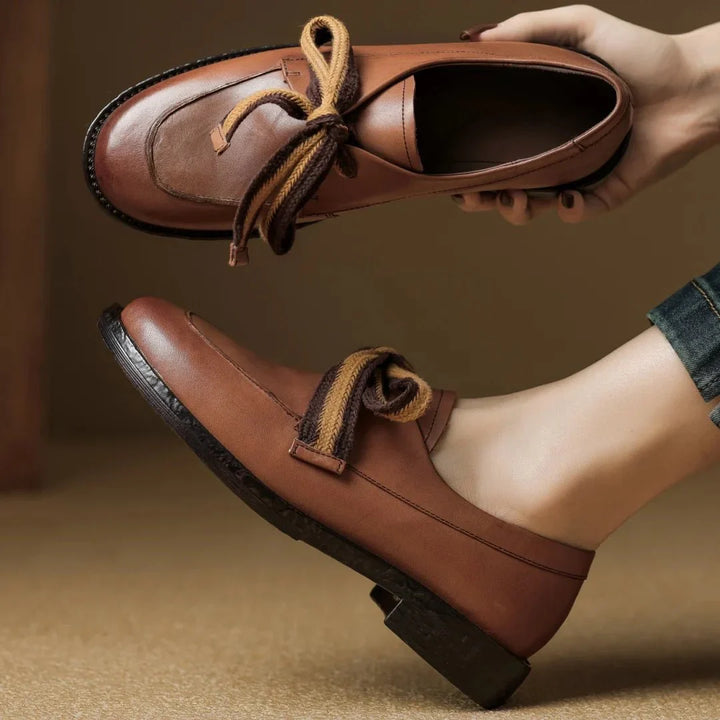 Heather | Leather Loafers