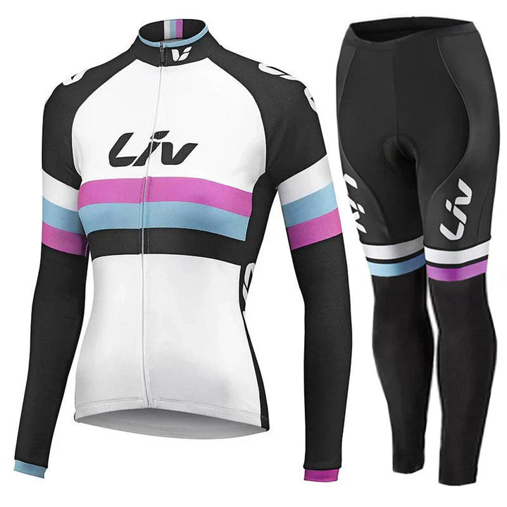 LIV 2K24 | PRO women's winter cycling clothing set