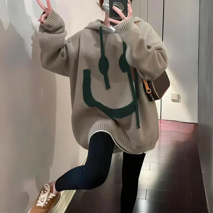 SMILEY | Cozy Oversized Hoodie
