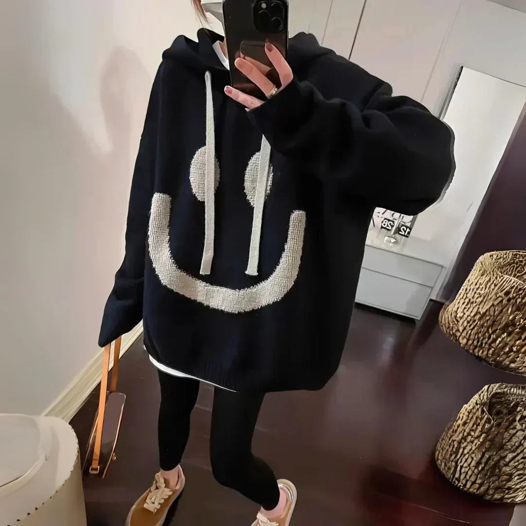 SMILEY | Cozy Oversized Hoodie