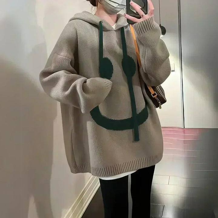 SMILEY | Cozy Oversized Hoodie