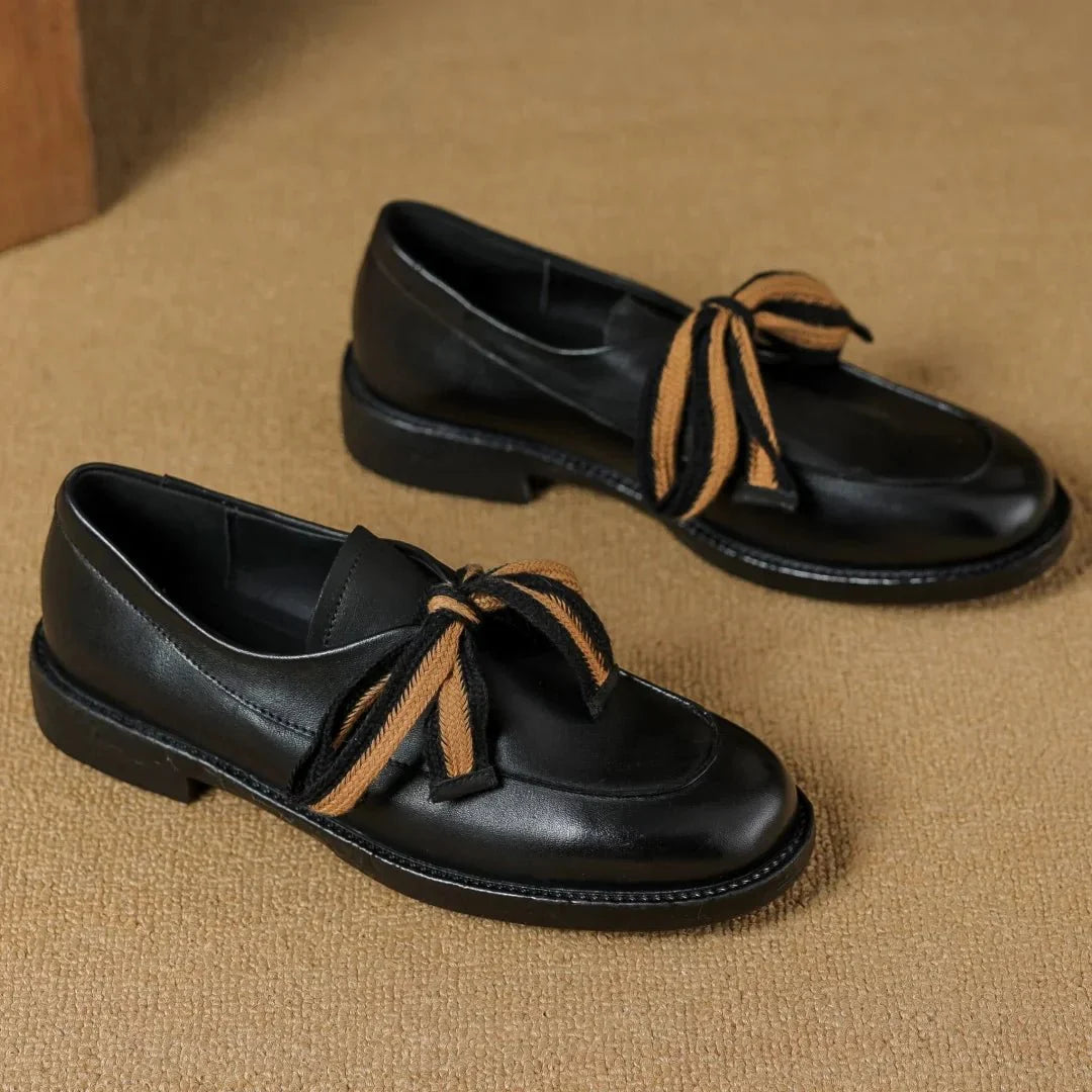 Heather | Leather Loafers