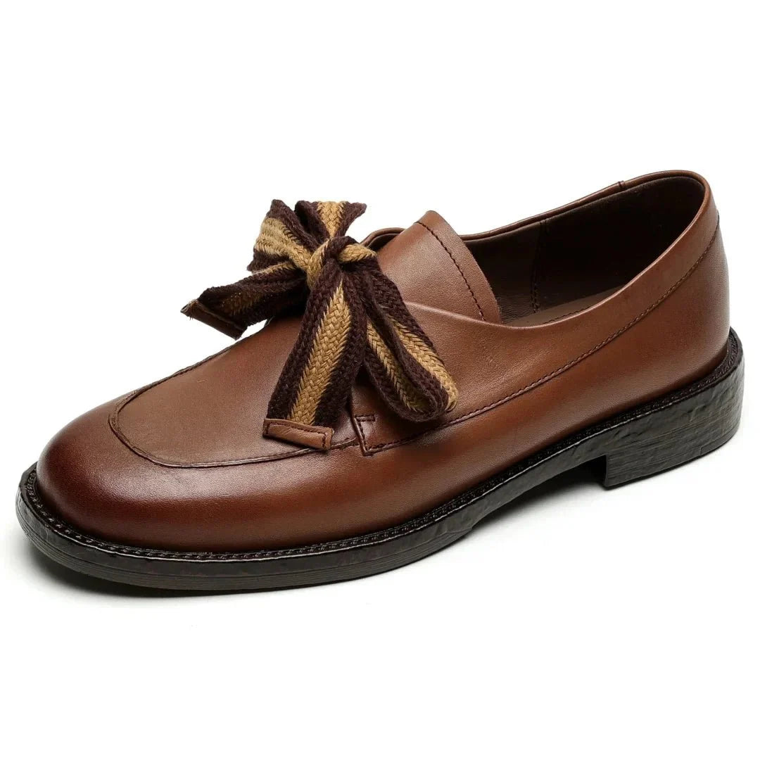 Heather | Leather Loafers