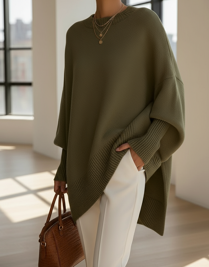 Aluna™ Oversized Jumper | Effortless Comfort & Relaxed Elegance