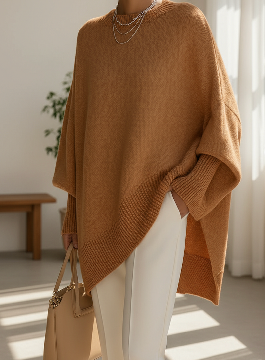 Aluna™ Oversized Jumper | Effortless Comfort & Relaxed Elegance
