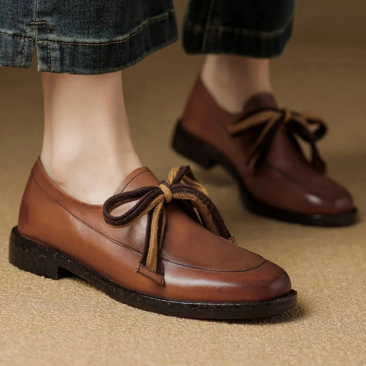 Heather | Leather Loafers