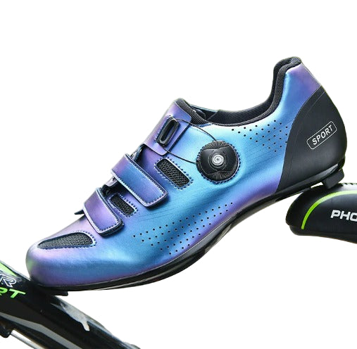 Cycling shoes with lockable closure | non-slip for road and MTB