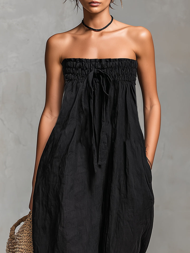 Nina | Elegant Bustier Jumpsuit