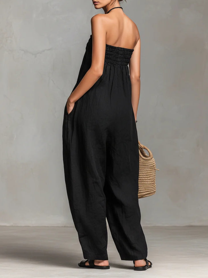 Nina | Elegant Bustier Jumpsuit