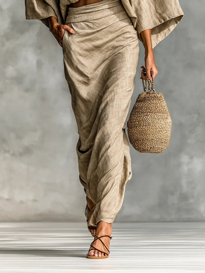 Amara™ Relaxed Two-Piece Set | Effortless Elegant Co-Ord