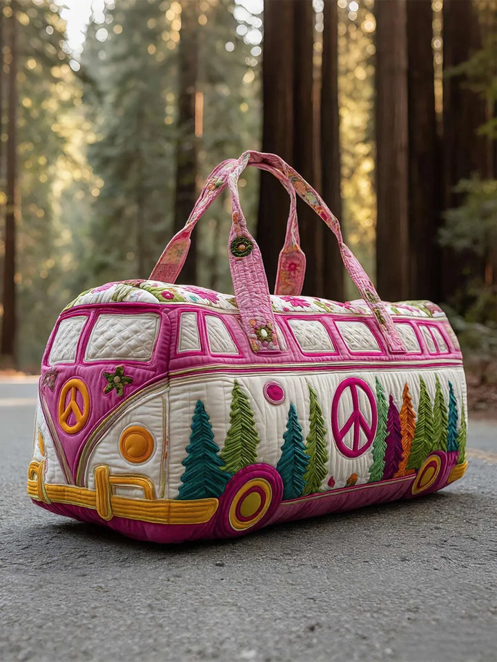 Camping Van Quilted Duffle Bag