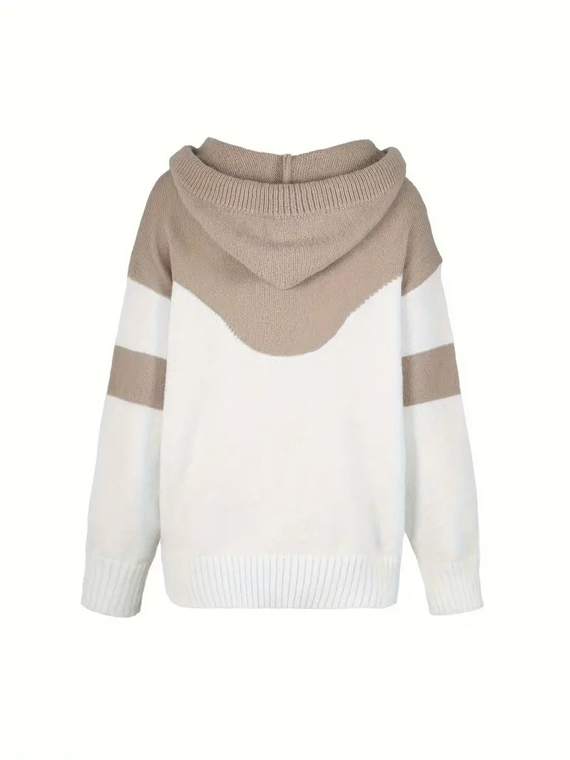 RÖONA - Dual-Tone Cosy Hoodie