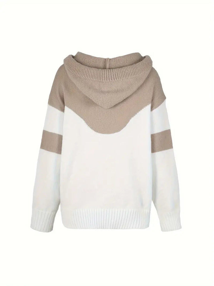 RÖONA - Dual-Tone Cosy Hoodie
