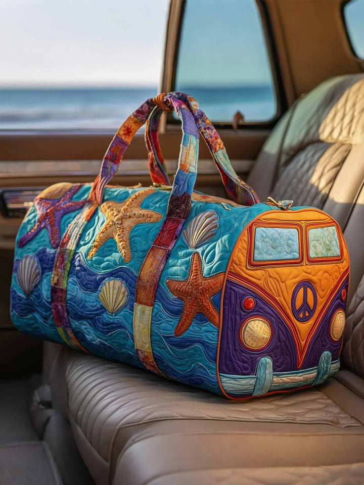 Beach Van Quilted Duffle Bag