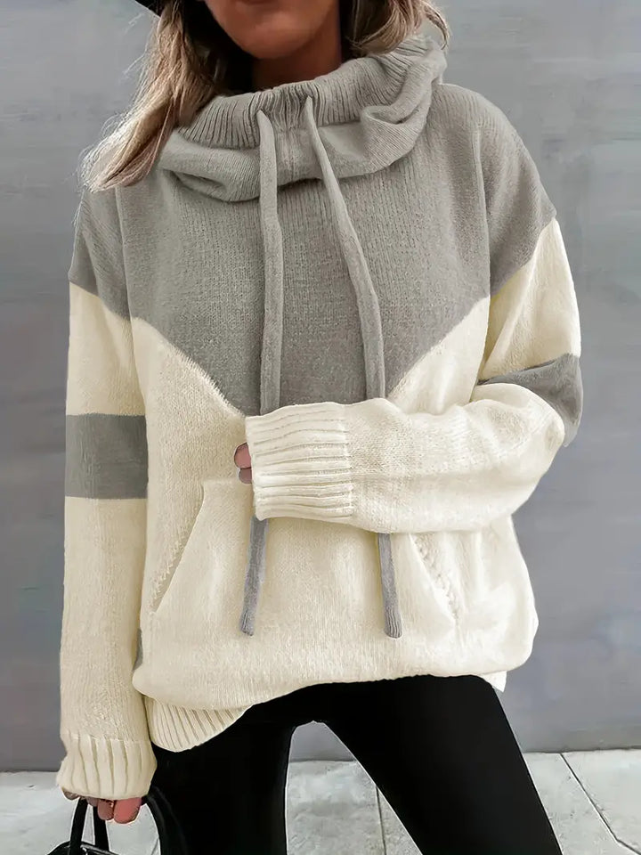 RÖONA - Dual-Tone Cosy Hoodie