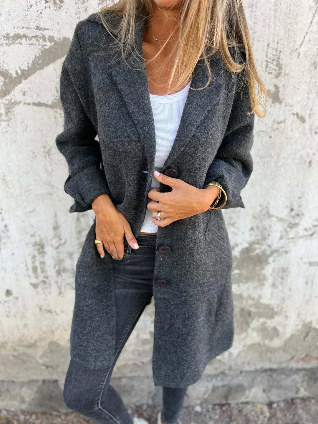 Stella Wool Blazer - Elegant Comfort That Actually Fits