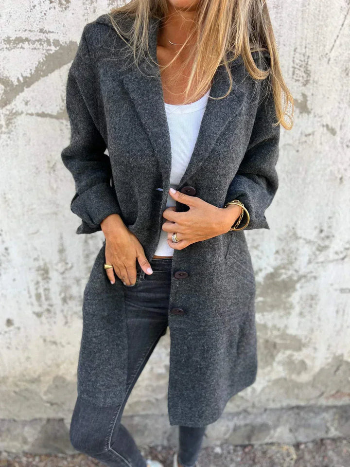 Stella Wool Blazer - Elegant Comfort That Actually Fits