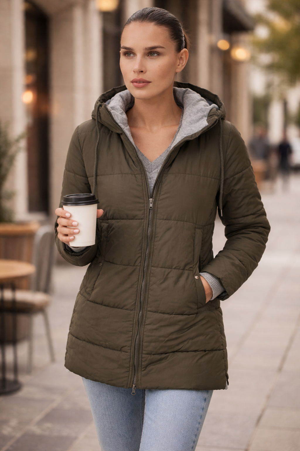 Avira™ Quilted Jacket | Effortless Warmth & Everyday Style