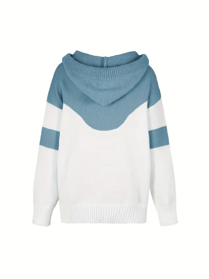 RÖONA - Dual-Tone Cosy Hoodie