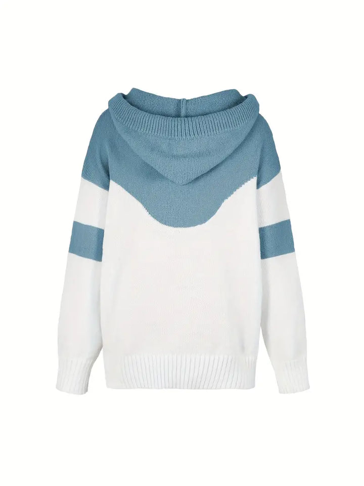 RÖONA - Dual-Tone Cosy Hoodie