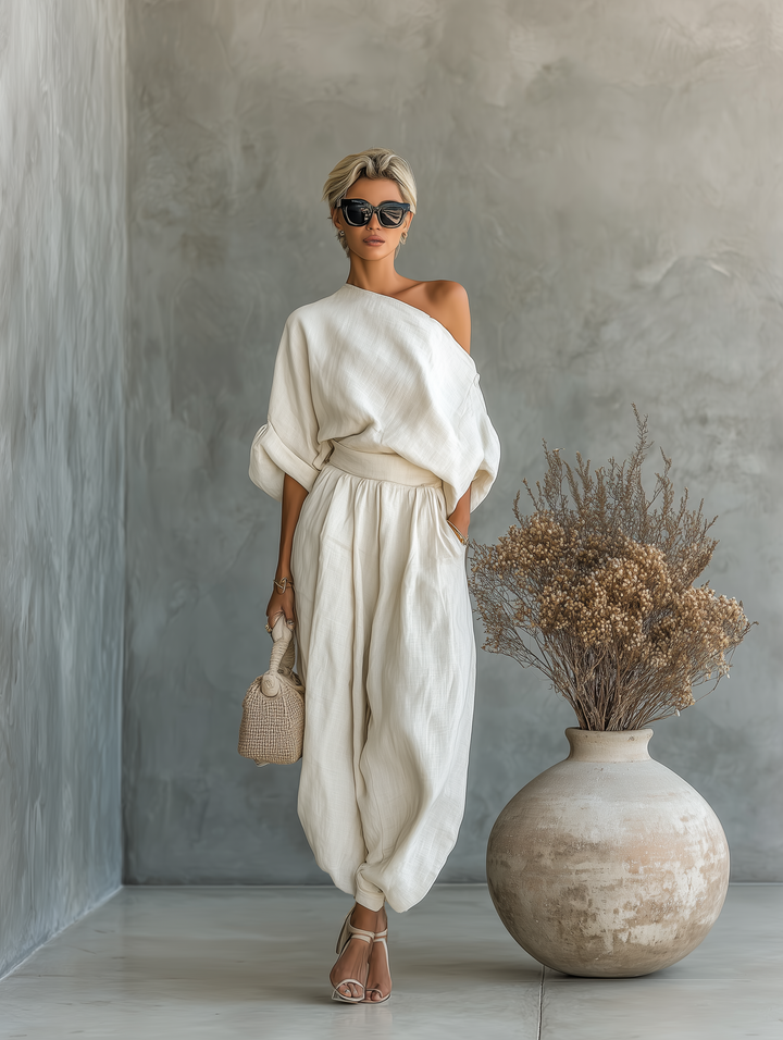 Selene™ | Relaxed Linen Blend Set
