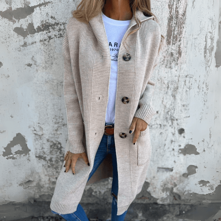 LorŠne | Elegant long women's cardigan