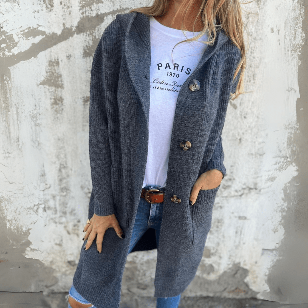 LorŠne | Elegant long women's cardigan