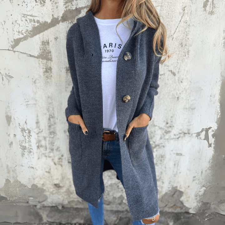 LorŠne | Elegant long women's cardigan