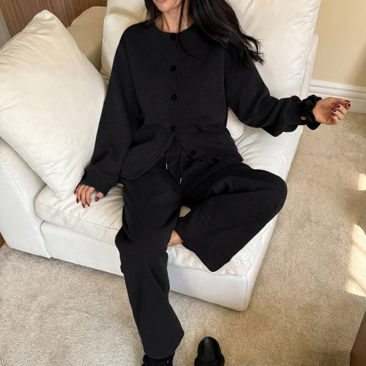 MAISIE - Relaxed Button-Up Two-Piece Set