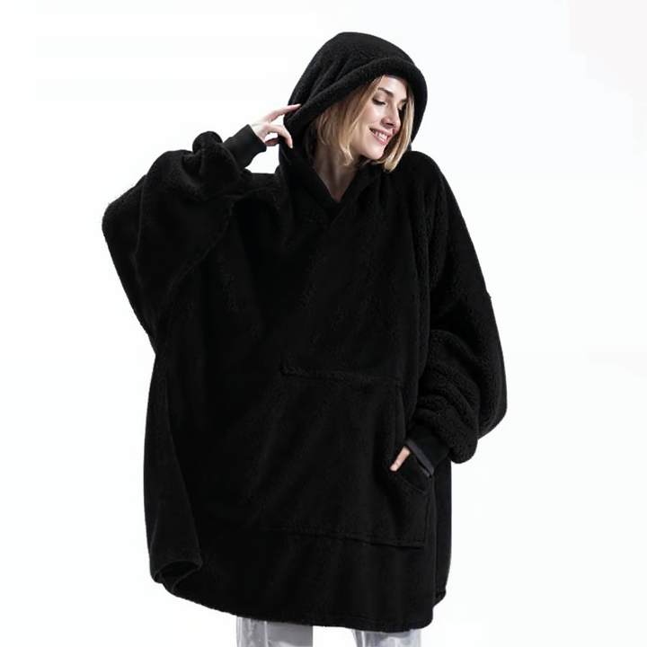 COZYCLOUD - Fleece-Lined Oversized Hoodie
