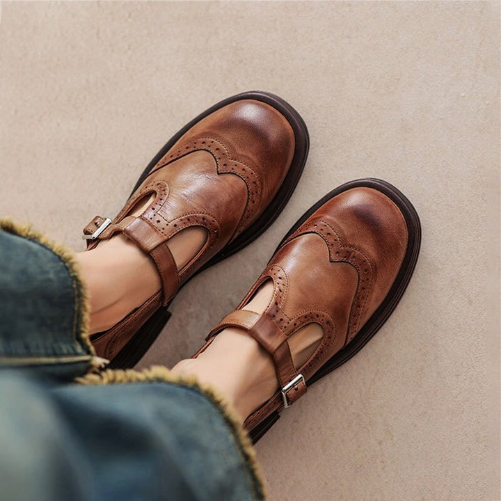 Vera Black Loafers for Women | Premium Cow Leather, Comfortable Fit